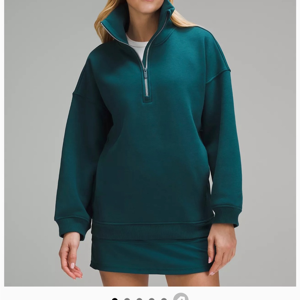 Lululemon Thick Fleece Half Zip (SIZE M/L)